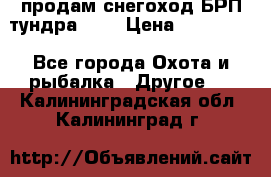 продам снегоход БРП тундра 550 › Цена ­ 450 000 - Все города Охота и рыбалка » Другое   . Калининградская обл.,Калининград г.